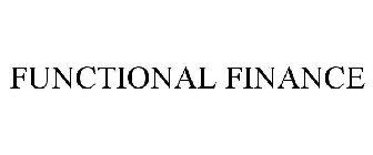 FUNCTIONAL FINANCE