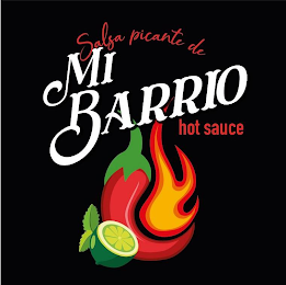 SALSA PICANTE DE MI BARRIO HOT SAUCE