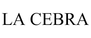 LA CEBRA
