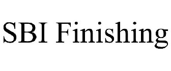 SBI FINISHING