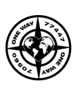 ONE WAY 77447 ONE WAY 70560