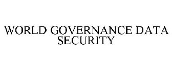 WORLD GOVERNANCE DATA SECURITY
