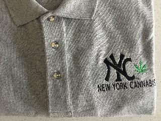 NYC NEW YORK CANNABIS LEAF