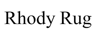 RHODY RUG