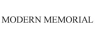 MODERN MEMORIAL