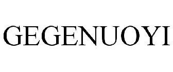 GEGENUOYI