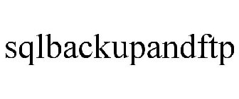 SQLBACKUPANDFTP