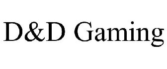 D&D GAMING