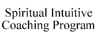 SPIRITUAL INTUITIVE COACHING PROGRAM