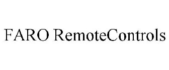 FARO REMOTECONTROLS