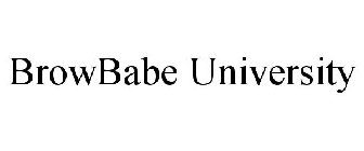 BROWBABE UNIVERSITY