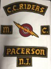 C.C. RIDERS M.C. PATERSON N.J.