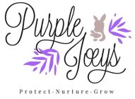 PURPLE JOEYS PROTECT · NURTURE · GROW