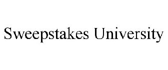 SWEEPSTAKES UNIVERSITY