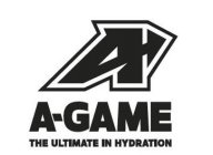 A A-GAME THE ULTIMATE IN HYDRATION