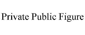 PRIVATE PUBLIC FIGURE