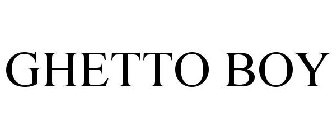 GHETTO BOY