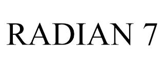 RADIAN 7