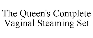 THE QUEEN'S COMPLETE VAGINAL STEAMING SET