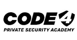 CODE 4 PRIVATE SECURITY ACADEMY