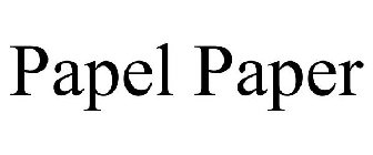 PAPEL PAPER