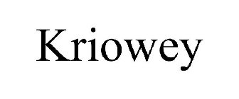 KRIOWEY
