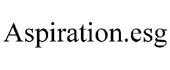 ASPIRATION.ESG