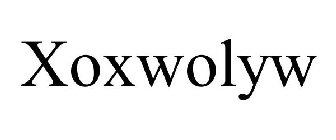 XOXWOLYW