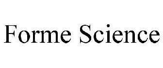FORME SCIENCE
