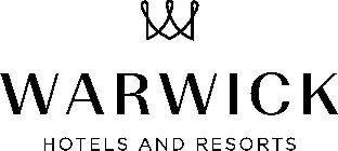 W WARWICK HOTELS AND RESORTS