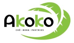 AKOKO CHÈ · BOBA · PASTRIES