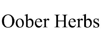 OOBER HERBS