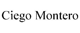 CIEGO MONTERO