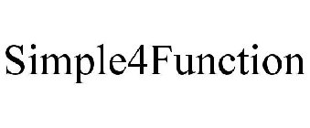 SIMPLE4FUNCTION