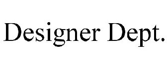 DESIGNER DEPT.