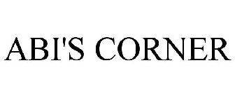 ABI'S CORNER