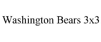 WASHINGTON BEARS 3X3
