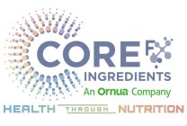 CORE FX INGREDIENTS AN ORNUA COMPANY HEALTH THROUGH NUTRITION