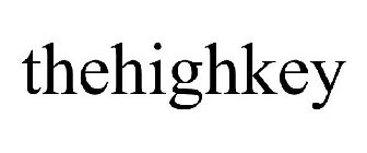 THEHIGHKEY