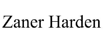 ZANER HARDEN