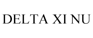 DELTA XI NU