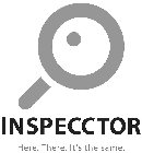 INSPECCTOR HERE. THERE. IT'S THE SAME.