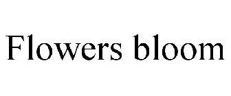 FLOWERS BLOOM