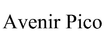 AVENIR PICO
