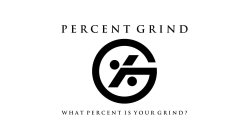 PERCENT GRIND G WHAT PERCENT IS YOUR GRIND?