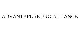 ADVANTAPURE PRO ALLIANCE