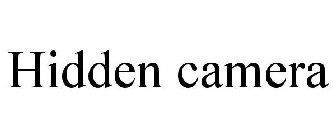 HIDDEN CAMERA