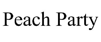 PEACH PARTY