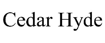 CEDAR HYDE