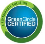 GREENCIRCLE CERTIFIED A SUSTAINABLE SOLUTION